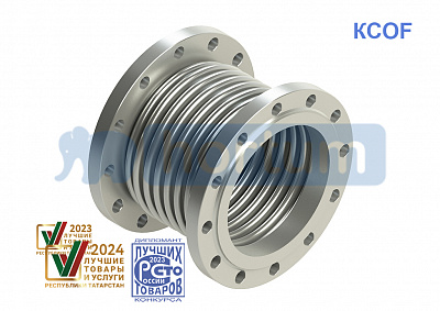 Компенсатор осевой  фланцевый КСОF 65-16-60 L=185
