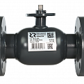 065N0242R RJIP Premium Кран шаровой FF DN100 PN16 GF (фланцевый, под привод, С/П), Ридан