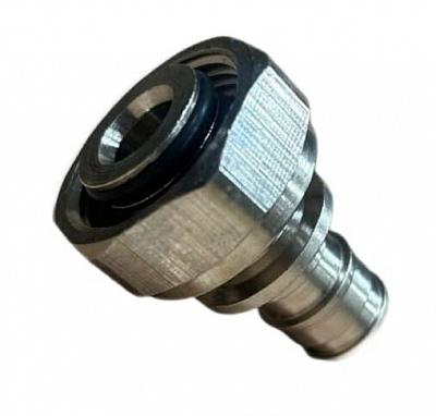 1136929 USYSTEMS штуцер с накидной гайкой латунный для труб PE-Xa 25-G3/4"НГ Евроконус, тип 2 '40С